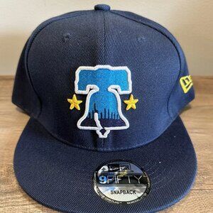 Men's Philadelphia Phillies New Era Navy 2024 City Connect 9FIFTY Snapback Hat